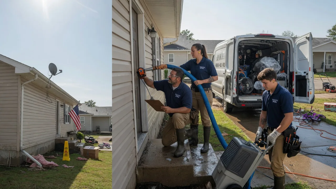 Ceiling Water Damage Restoration in Prairie Village, KS near me